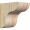 Ekena Millwork Carmel Rough Sawn Corbel, Douglas Fir, 4"W x 6"D x 6"H COR04X06X06CAR00RDF - alternate 1